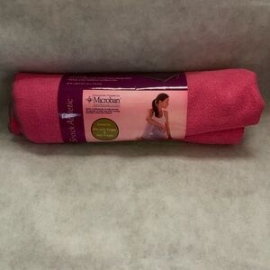NWT Microban Pink Yoga Towel Mat